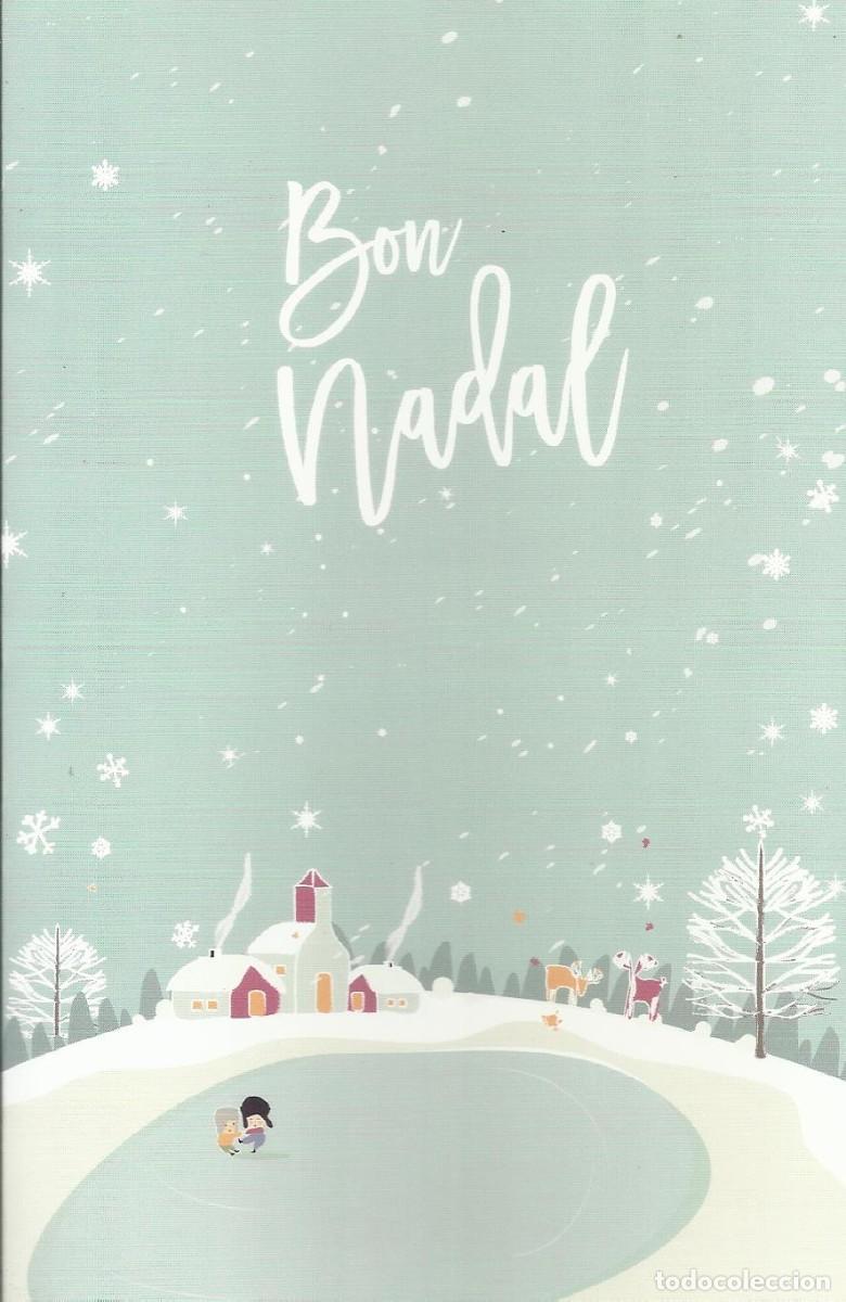 Postcards: Postal Navidad. 2012. Doble p&aacute;gina. 1% For the planet. 17x12 cm. Texto serigrafiado. Sau.
