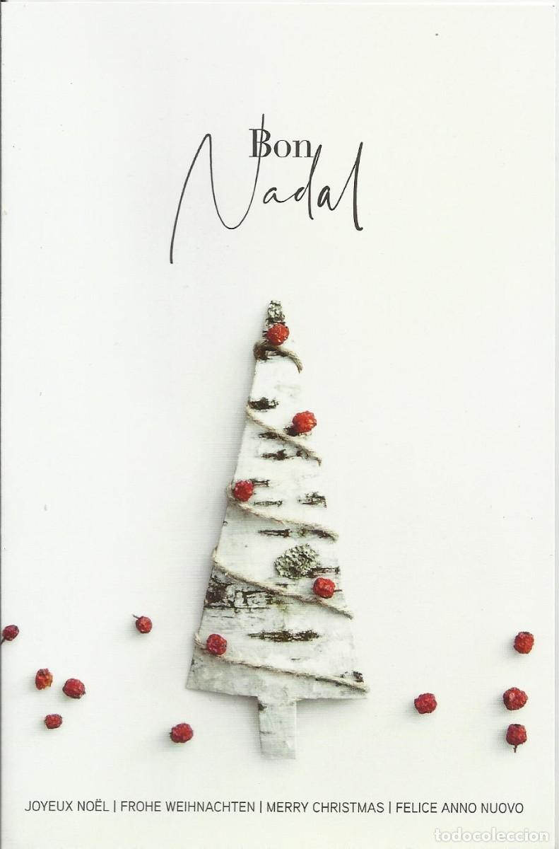 Postcards: Postal Navidad. 2015. Doble p&aacute;gina. Save the Children. 17x12 cm. Texto serigrafiado. Catarres.