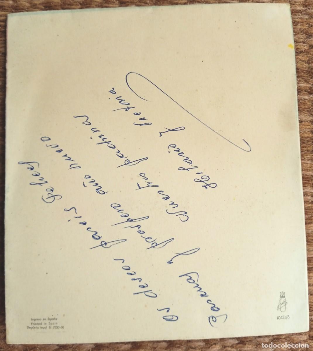 Postales: TARJETA DE NAVIDAD TROQUELADA - ESCRITA - Foto 3