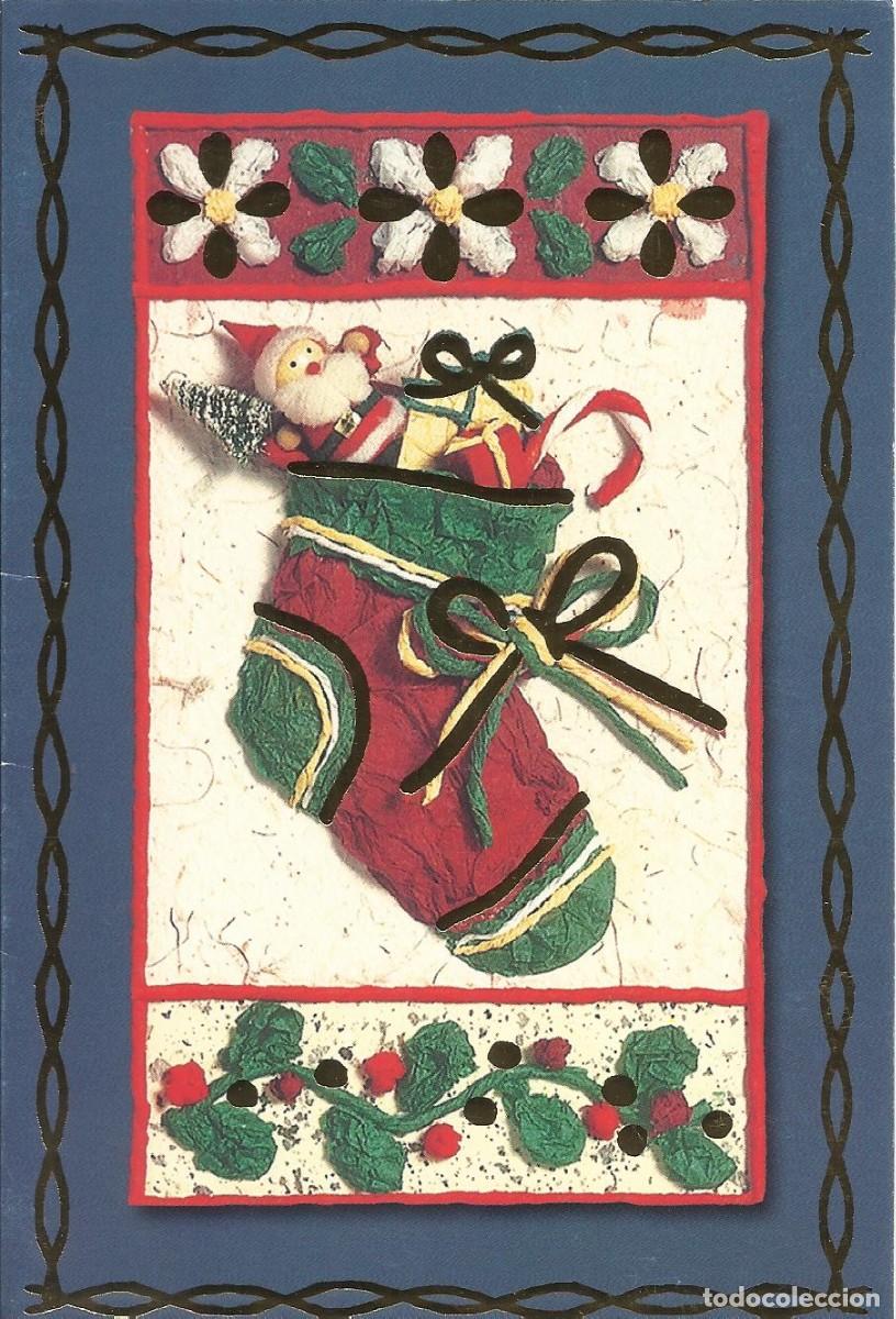 Postcards: Postal Navidad. Escrita. Doble p&aacute;gina. 2005. Dis2. 17x11,5 cm.