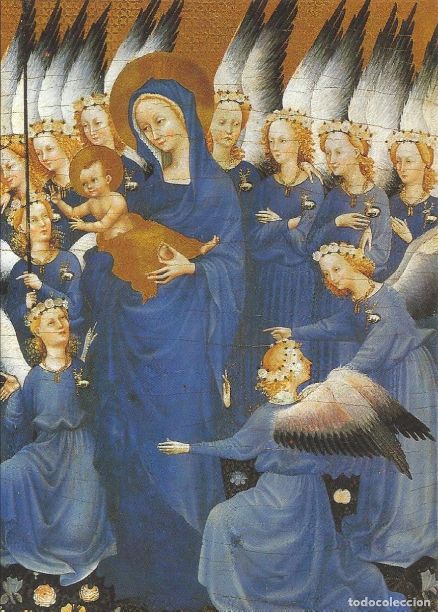 Postcards: Postal Navidad. Escrita. Doble p&aacute;gina. 2001. UNICEF. Escuela francesa. Suiza. 15,5x11 cm.