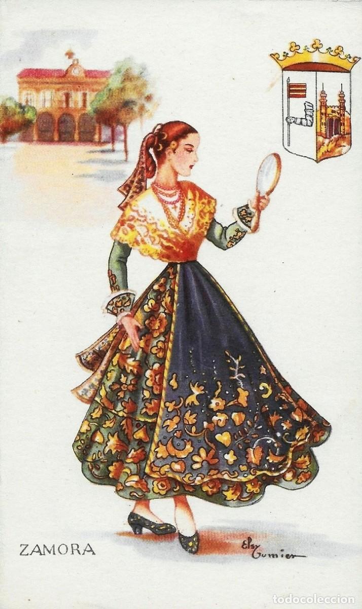 Cartes Postales: 8770 - ELSY GUMIER - ZAMORA- TRAJE REGIONAL- EDICIONES F. MOLINA - DATA 1960