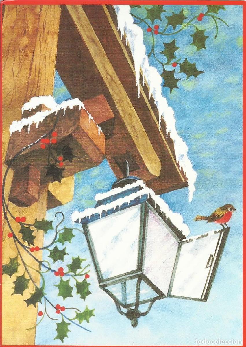 Postcards: Postal Navidad. UNICEF. Doble p&aacute;gina. Escrita. 15,5x11 cm. Jacques Peeters. B&eacute;lgica. Francia. 2000.