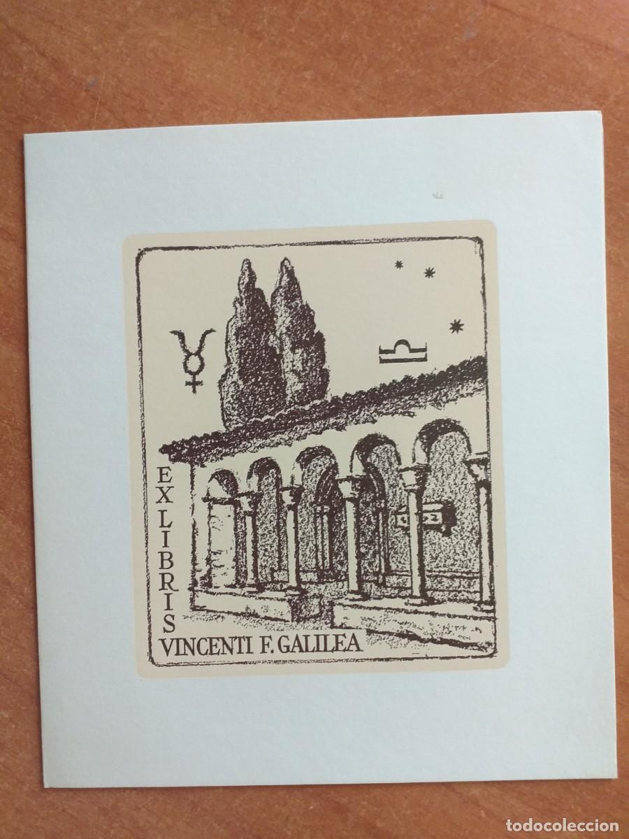 Postales: POSTAL DE NAVIDAD REFLEJANDO IMAGEN DE EX LIBRIS - Foto 1