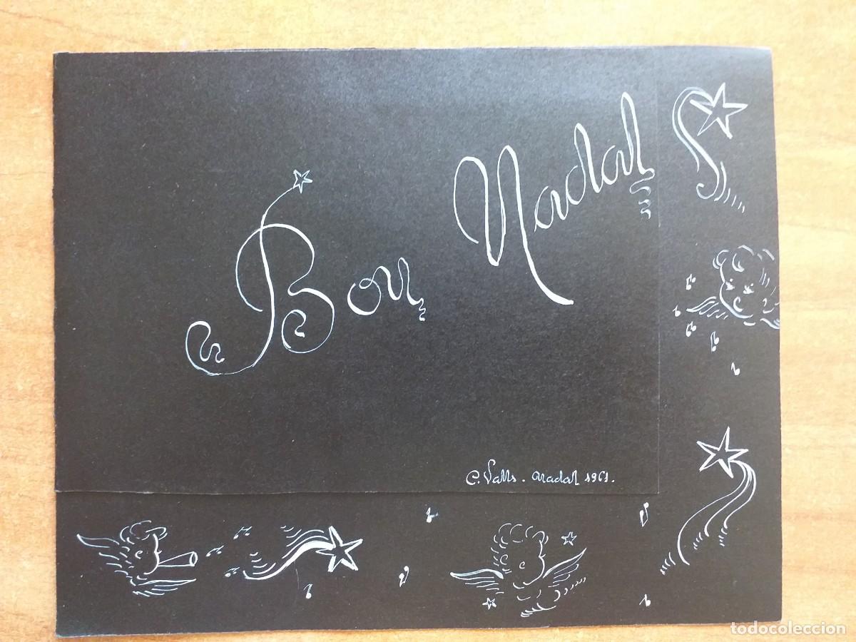 Postcards: 1961 POSTAL DE NAVIDAD CON FOTOGRAF&Iacute;A GRUPO INFANTIL