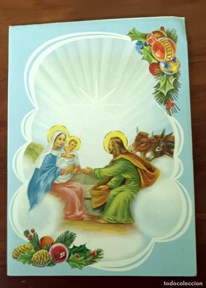 Postais: POSTAL NAVIDAD TROQUELADA DESPLEGABLE ILUSTRADA POR VIVES CYZ N&ordm; 2094/157-D SIN ESCRIBIR 16X11,5 CM.