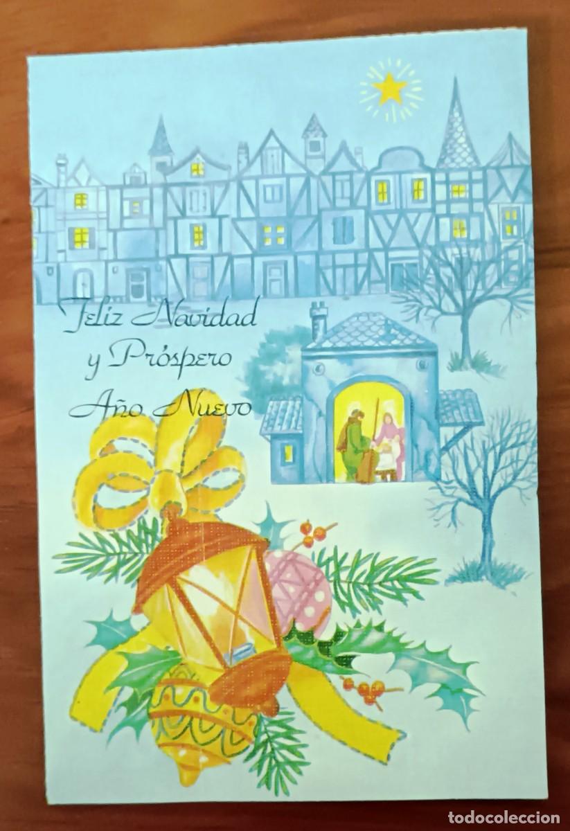 Postais: POSTAL NAVIDAD TROQUELADA Y DESPLEGABLE 13X8,5 CM. SIN ESCRIBIR