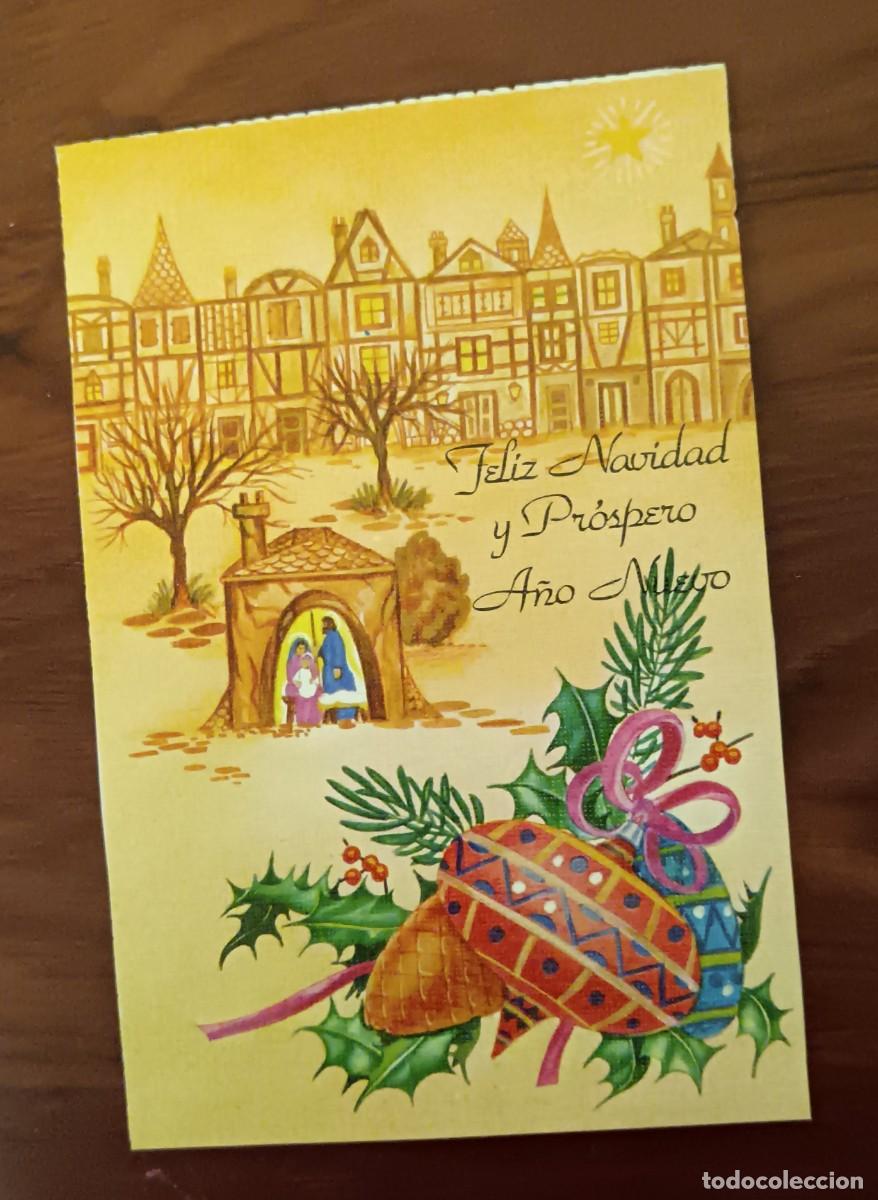 Postais: POSTAL NAVIDAD TROQUELADA Y DESPLEGABLE 13X8,5 CM. SIN ESCRIBIR