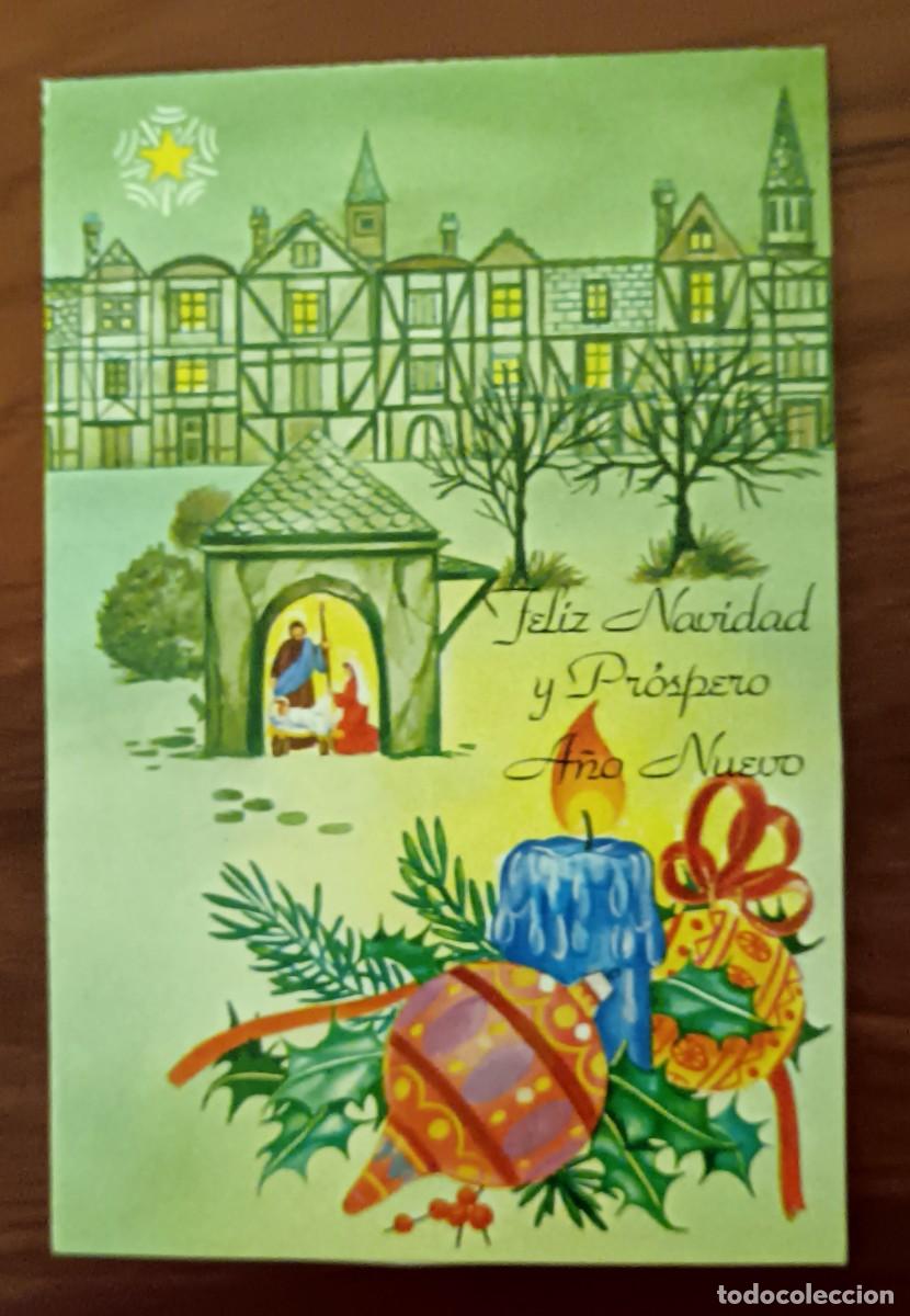 Postais: POSTAL NAVIDAD TROQUELADA Y DESPLEGABLE 13X8,5 CM. SIN ESCRIBIR