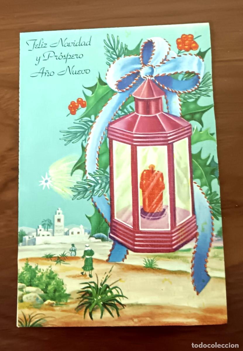 Postales: POSTAL NAVIDAD TROQUELADA DESPLEGABLE 15X10 CM. SIN ESCRIBIR