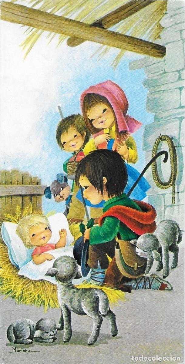 Postais: 8261 - MARUCHI - EDICIONES CYZ 1150.41-B - DIPTICA 15,5X7,8 CM