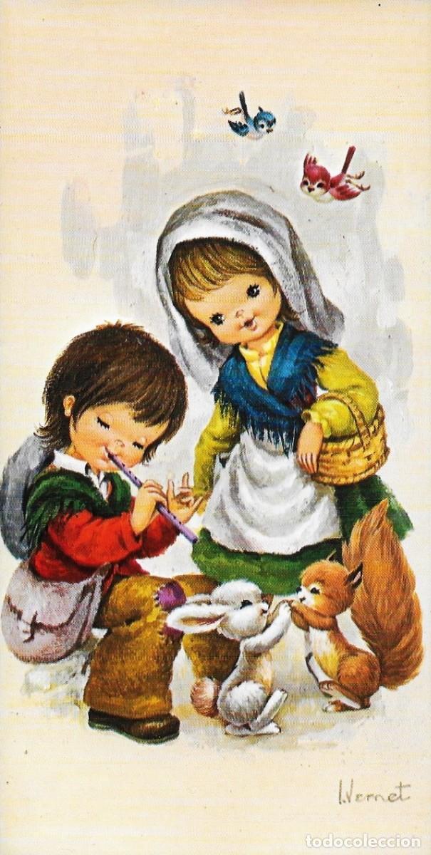 Postais: 8263- VERNET - EDICIONES CYZ 1151.41-D - DIPTICA 15,5X7,8 CM