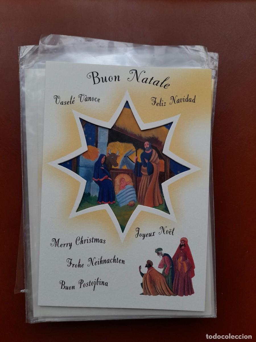 Postais: Christmas Navidad Papel Verjurado de primera calidad