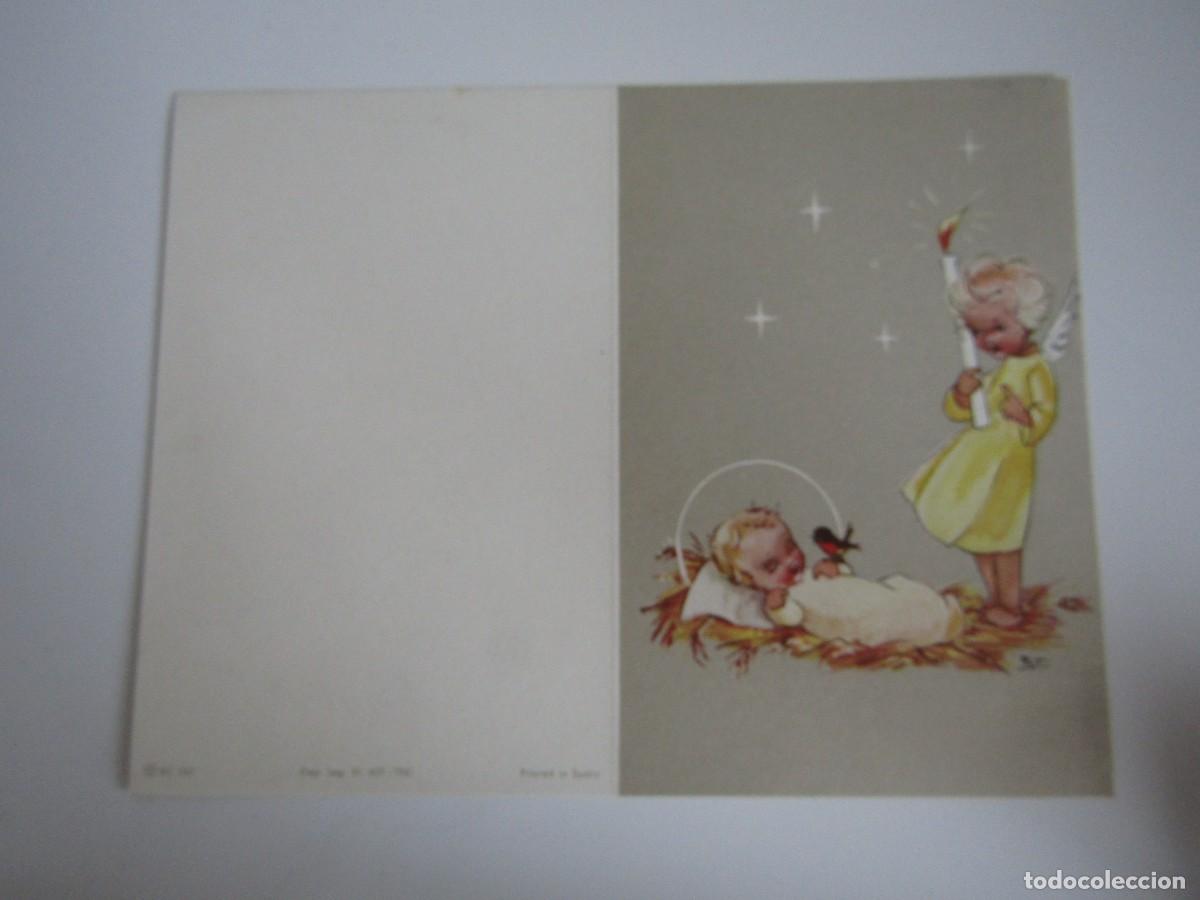 Postkarten: BONITA POSTAL DIPTICO POSTAN NAVIDAD ILUSTRA SC A&Ntilde;OS 80 - 90