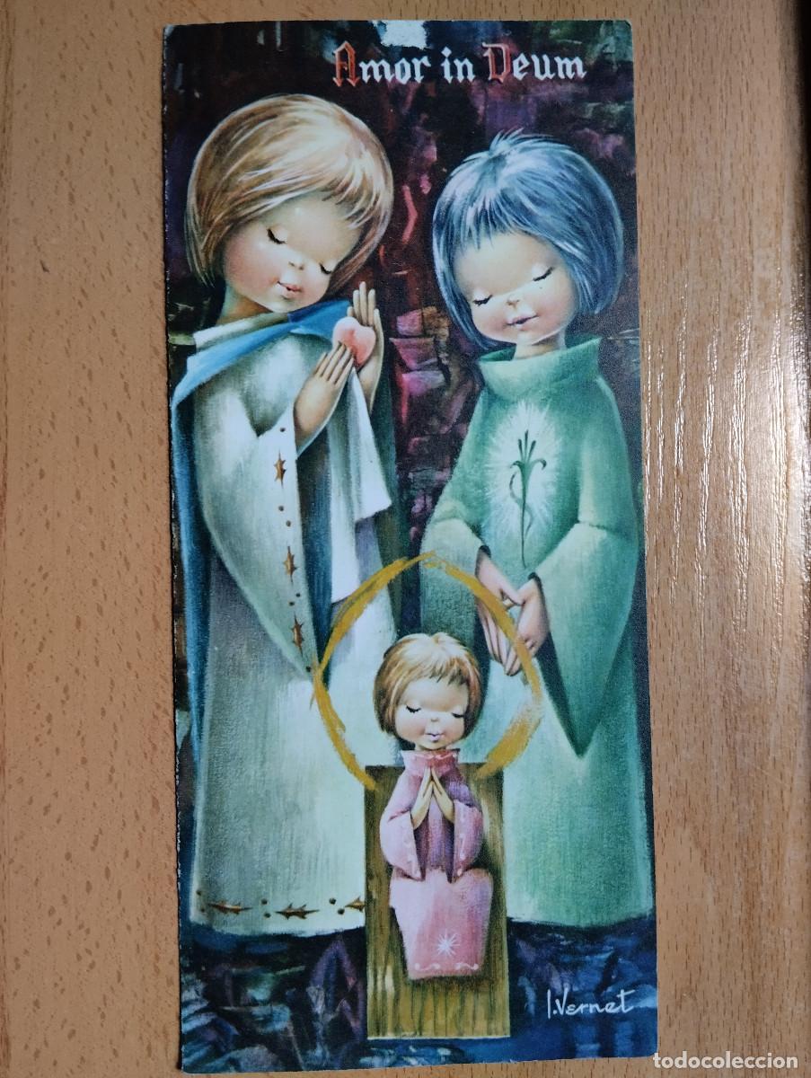 Postkarten: POSTAL D&Iacute;PTICO NAVIDAD I. VERNET, CyZ 2926/29-A. 23,7 x 10,8 CM.