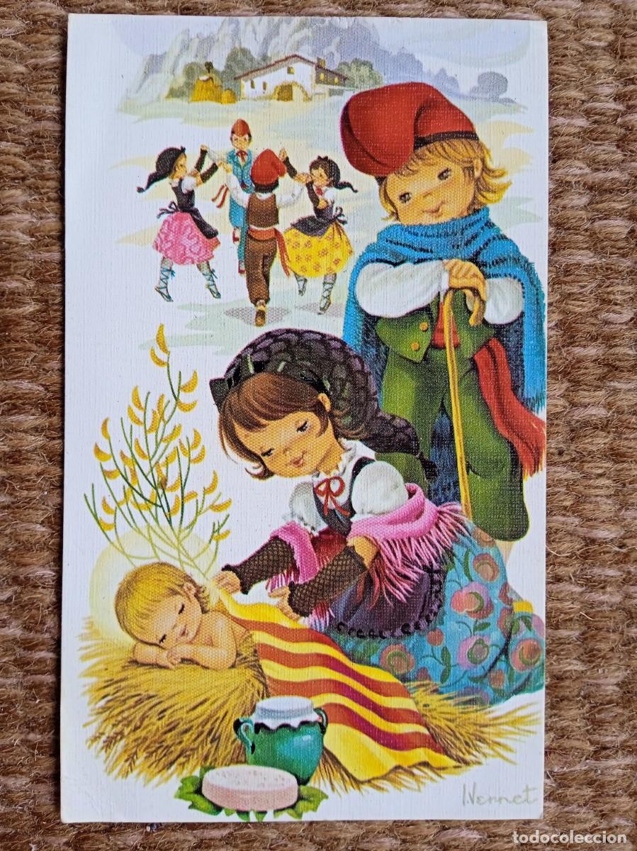 Postkarten: VERNET - TARJETA DE FELICITACION DE NAVIDAD 1976