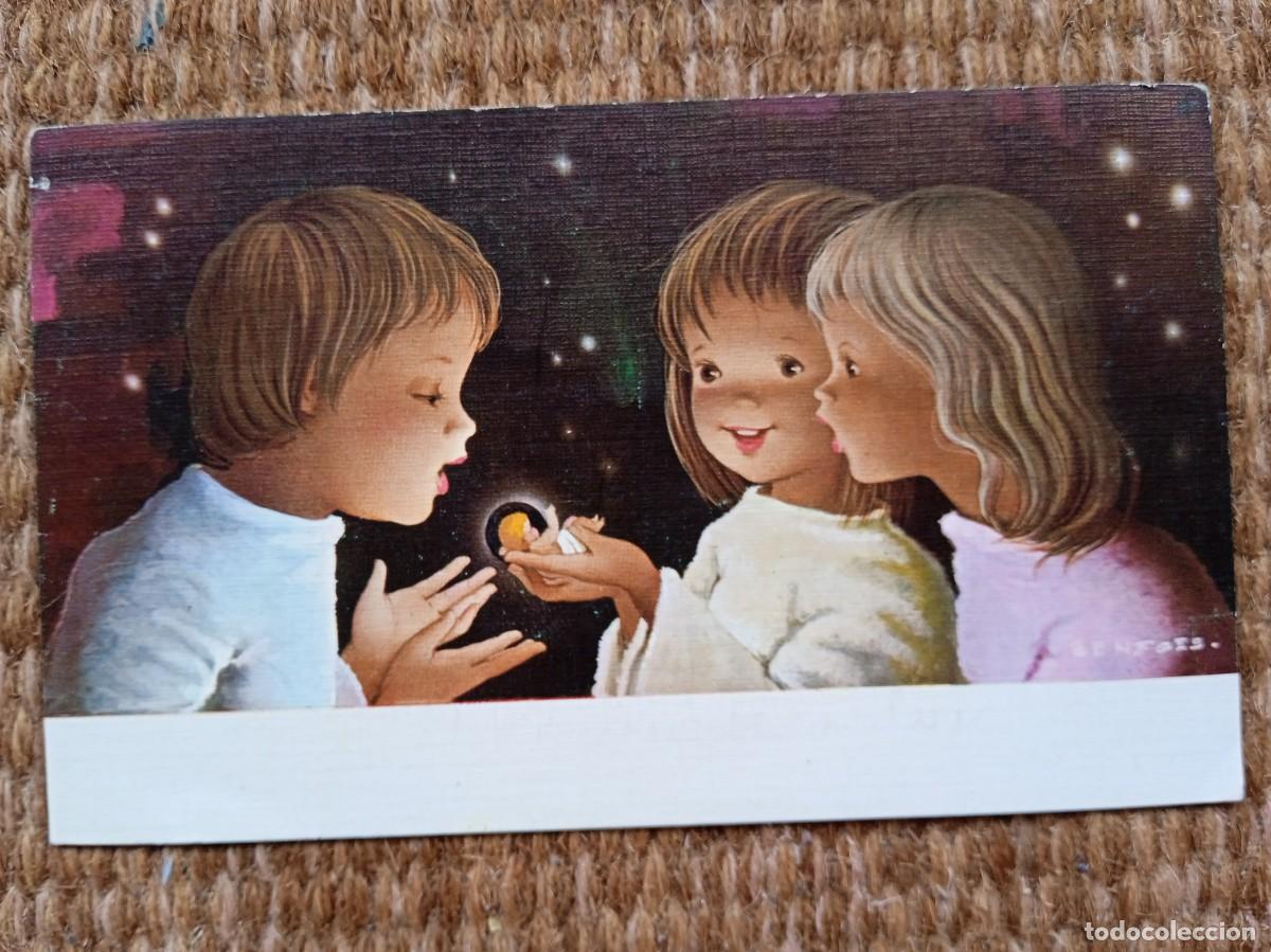 Postales: BENAGES - TARJETA DE NAVIDAD1972 - Foto 1