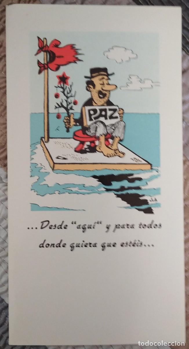 Postales: 4 tarjetas de Navidad escritas - Foto 2
