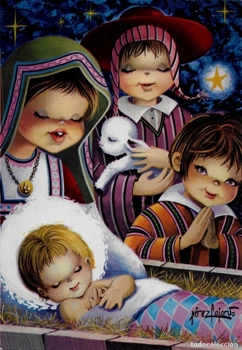 Postcards: 2067S - PER&Eacute;Z FAJARD&Oacute; - EDICIONES ANCORA SERIE 1500.2 - DIPTICA 19,5X13X5 CM