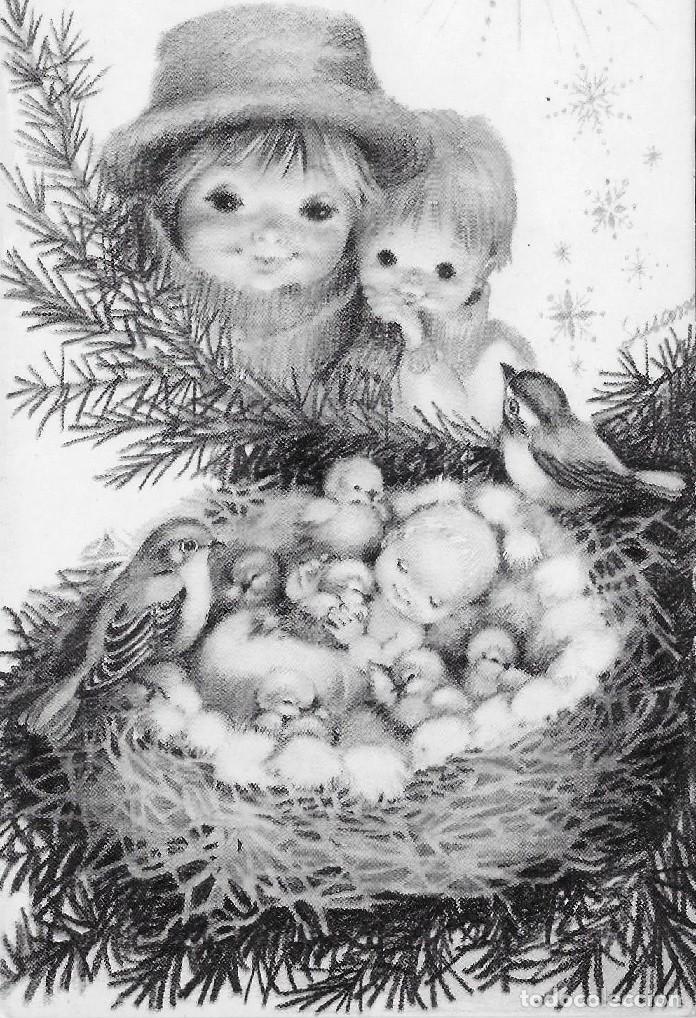 Postcards: 2076S - EDICIONES EDUNISE &rdquo;EDU&rdquo; SERIE 2.247 - DIPTICA 15,5X8,5 CM - IMPRESA EN 1974