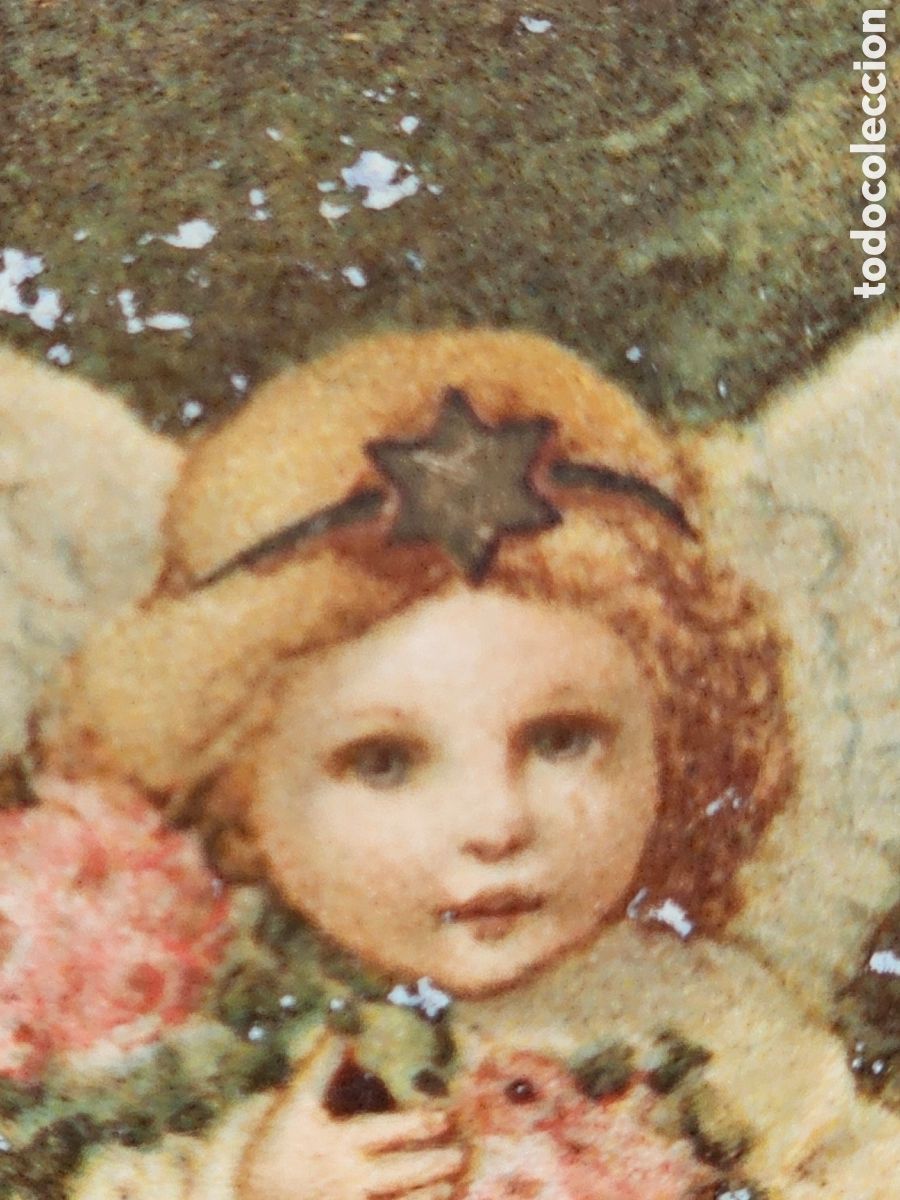 Postales: Postal de Navidad, Francisco Daus&agrave; 1935 - Foto 4