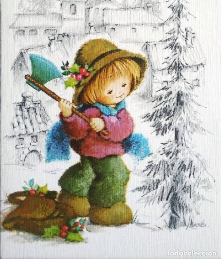 Postcards: 0952P - MARIA - EDICIONES ORTIZ X108 - DIPTICA, 13X8,5 CM - NUEVA