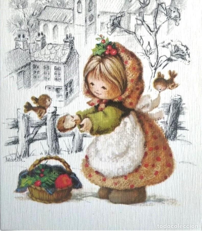 Postcards: 0953P - MARIA - EDICIONES ORTIZ X108 - DIPTICA, 13X8,5 CM - NUEVA