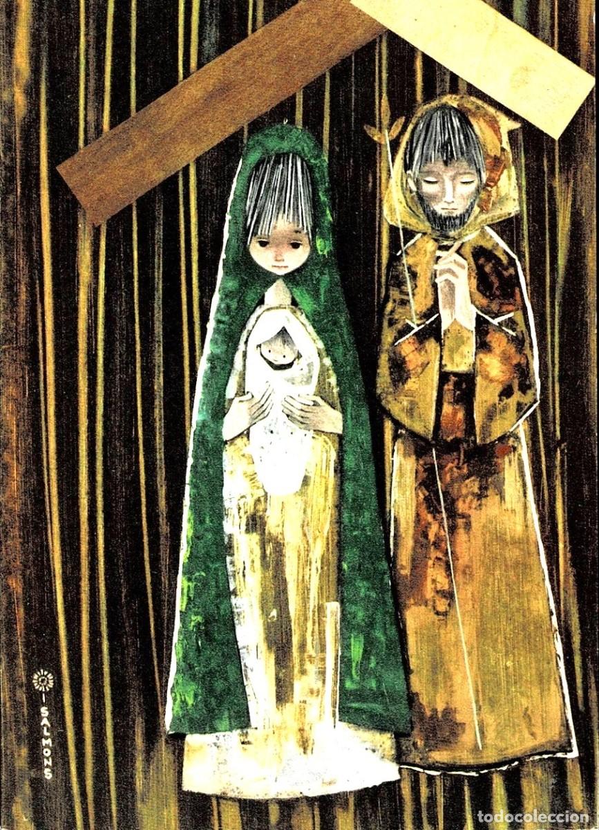 Postcards: 0988P - SALMONS - EDICIONES SABADELL SERIE SANTANIT T. 5062 - DIPTICA 22,5X11 CM - IMPRESA 1964