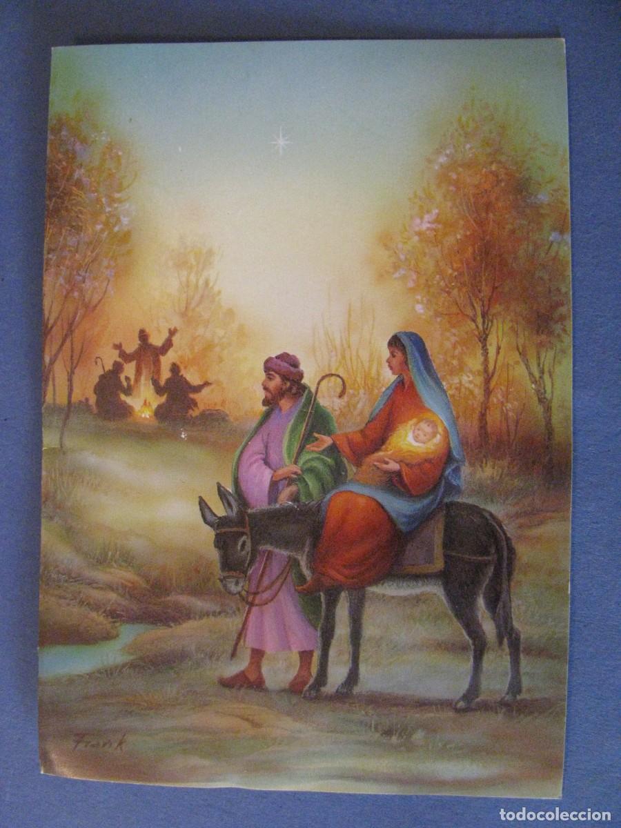 Postais: POSTAL DIPTICA DE NAVIDAD DE IL. FRANK. 1.327-B. 16X11 CM. SIN ESCRIBIR.