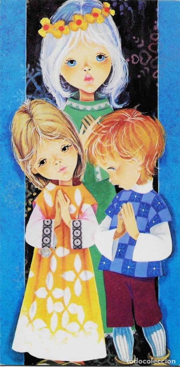 Postkarten: 0928Q - FUSIMANYA? ROGANDO POR EL MESIAS - EDIC. CHIS 10.005.2 - DIPTICA 16,5X8,5 CM -DATA 1972