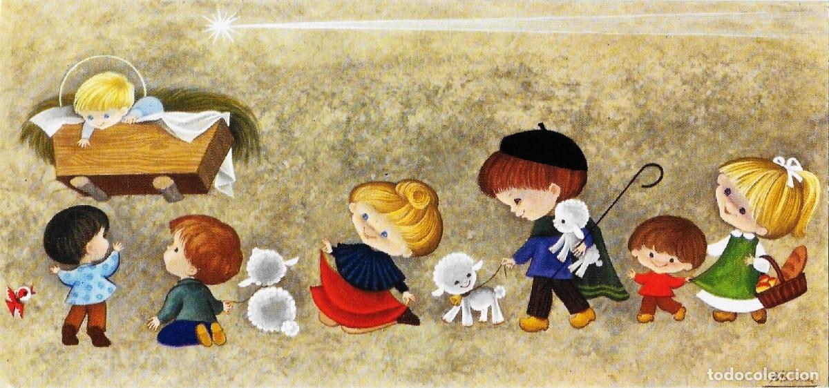 Cartes Postales: 0929Q -MARINA- EDICIONES SABADELL SERIE AVET 3101-DIPTICA 16,5X7,8 CM - IMPRESA 1966