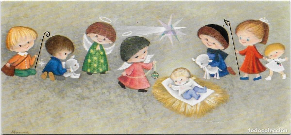 Cartes Postales: 0929Q -MARINA- EDICIONES SABADELL SERIE ESTEL 1123-DIPTICA 12,5X5,8 CM - IMPRESA 1966