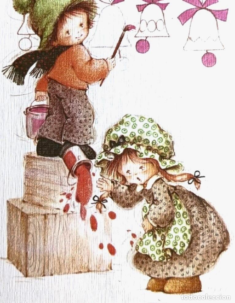 Postkarten: 6049P - MARIA -EDICIONES ORTIZ X114-B - DIPTICA 13X8,5 CM- EDITADA EN 1982