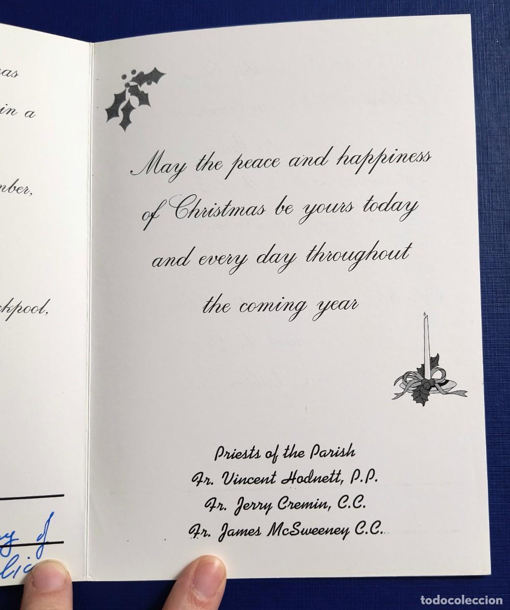 Postales: POSTAL DE NAVIDAD DE LA VIRGEN CON EL NI&Ntilde;O - Foto 3