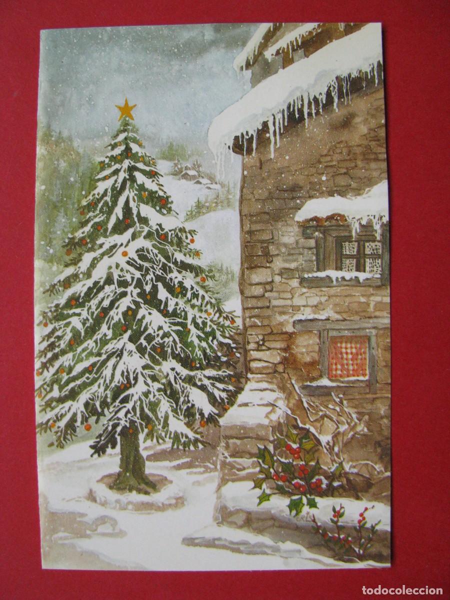 Postkarten: POSTAL DIPTICA DE NAVIDAD. IL. CRIS. EDICROMO 6189/1. 13,5X8,5 CM. SIN ESCRIBIR. ARRUGAS.