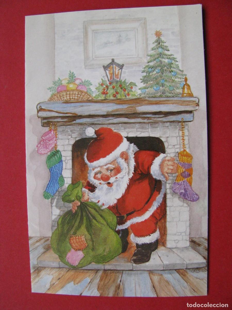 Postkarten: POSTAL DIPTICA DE NAVIDAD. IL. CRIS. EDICROMO 6193/1. 13,5X8,5 CM. SIN ESCRIBIR. ARRUGAS.