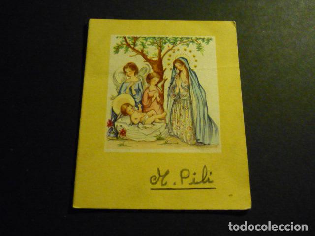 Cartes Postales: FELICITACION NAVIDAD ROSA ILUSTRADORA 8 X 10 CM