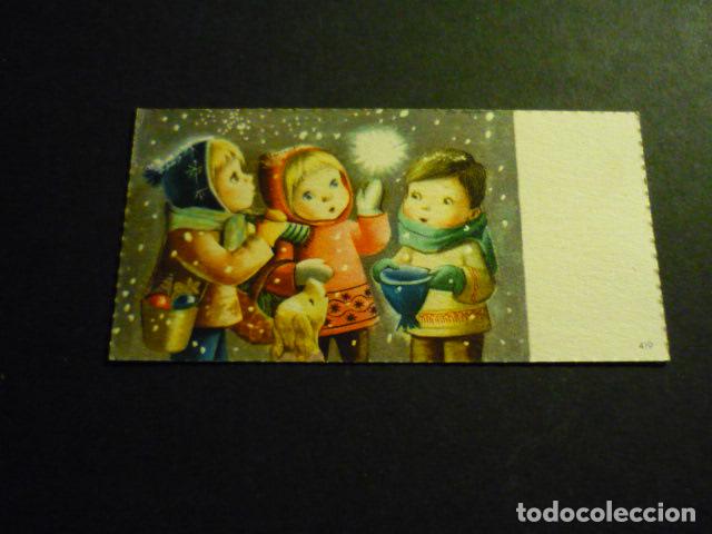 Cartes Postales: FELICITACION NAVIDAD SIN ILUSTRADOR 4,5 X 8,5 CM