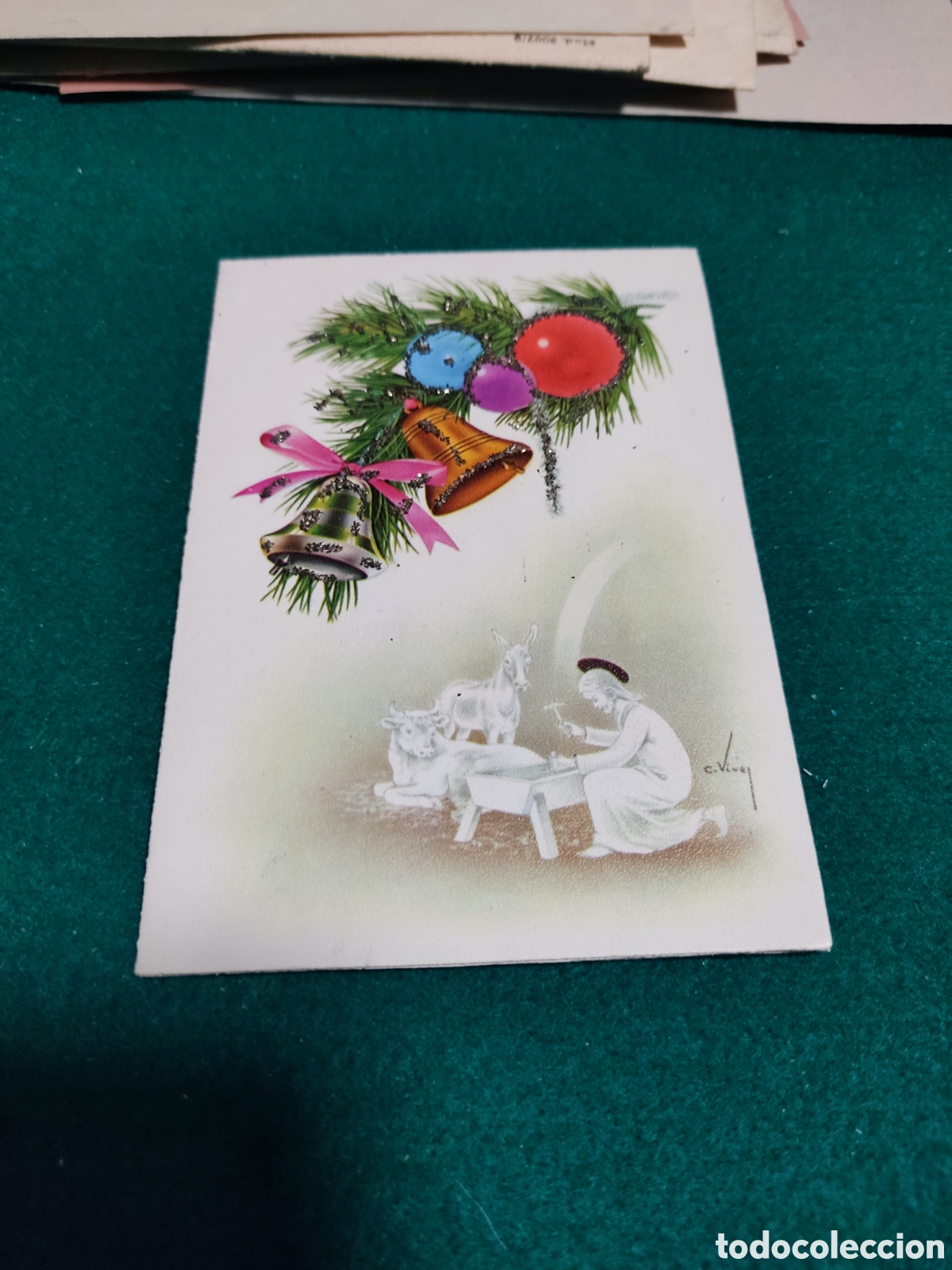 Postkarten: Postal navidad felicitaci&oacute;n