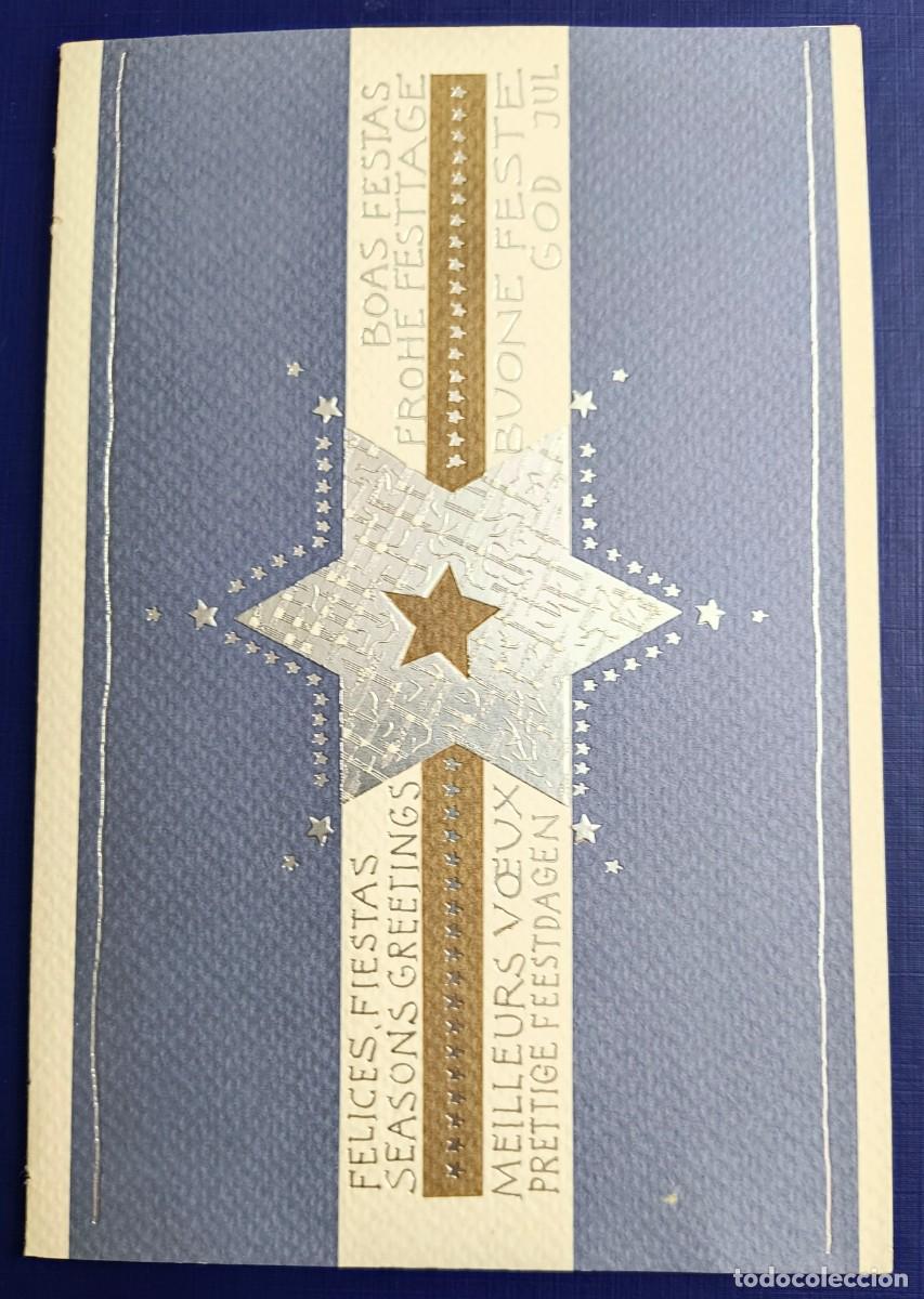 Postales: POSTAL DE NAVIDAD DE ESTRELLA - UNICEF - Foto 1