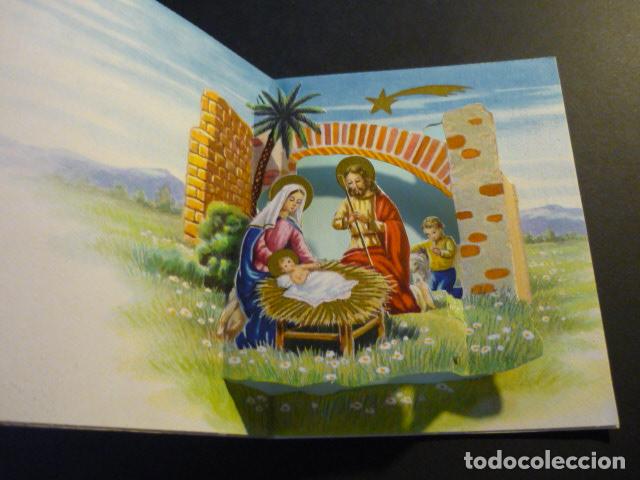 Postales: FELICITACION NAVIDAD DESPLEGABLE - Foto 2