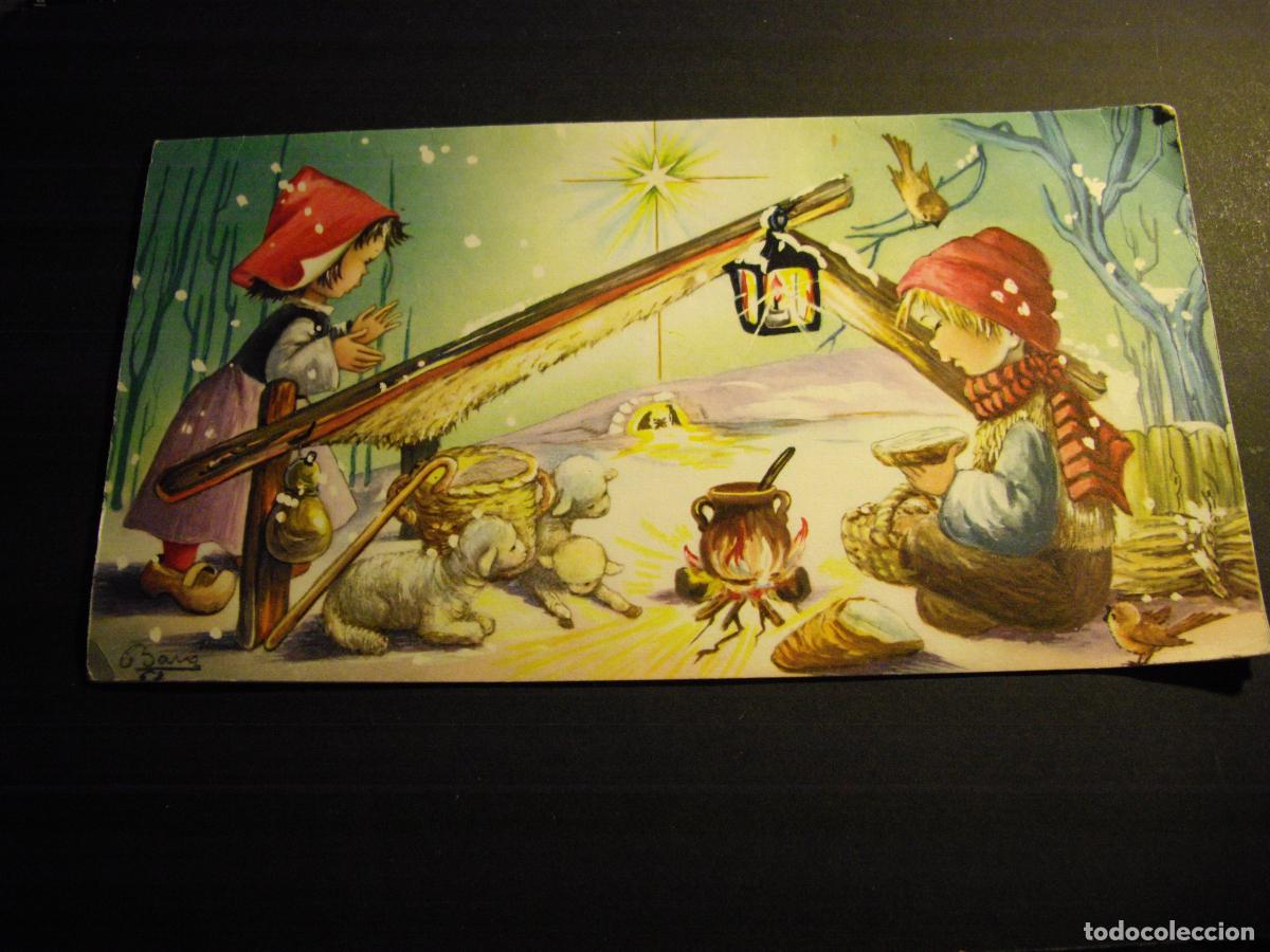 Postales: FELICITACION NAVIDAD BARO ILUSTRADOR 11,5 X 21,5 CM