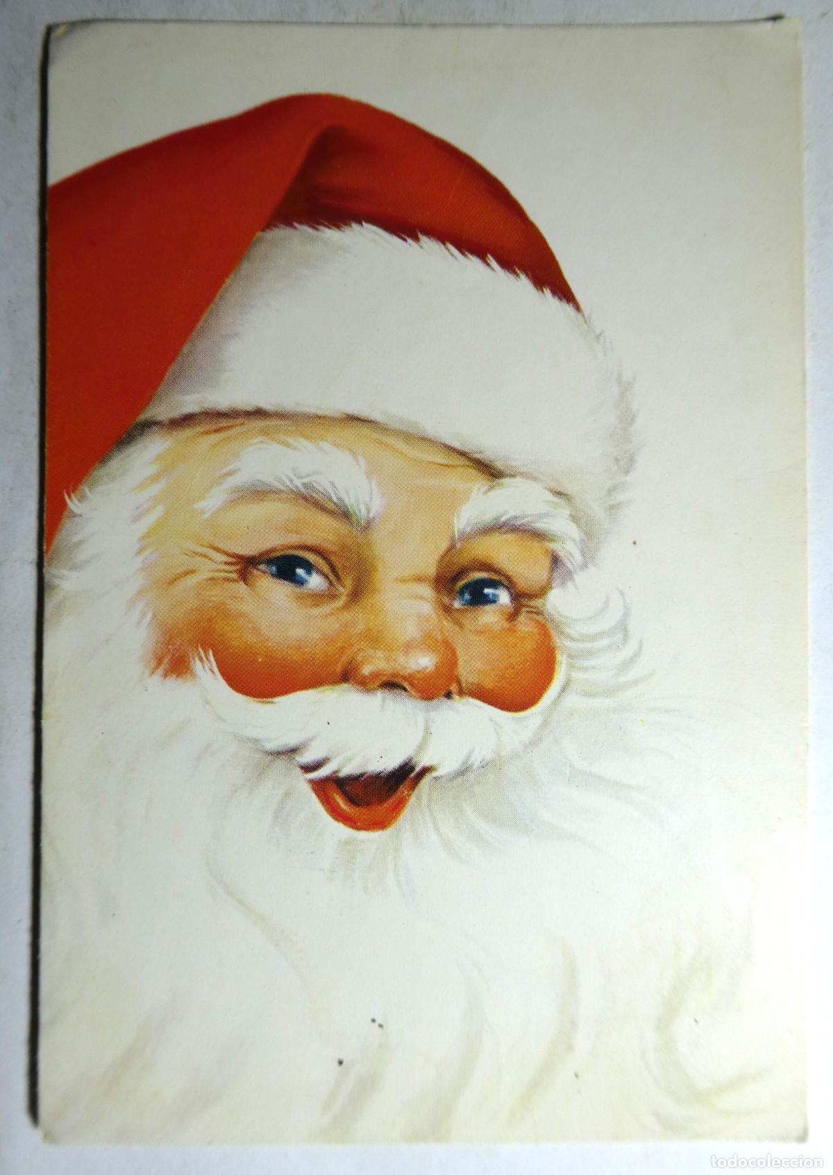 Postales: Postal de Navidad doble, escrita - Foto 1