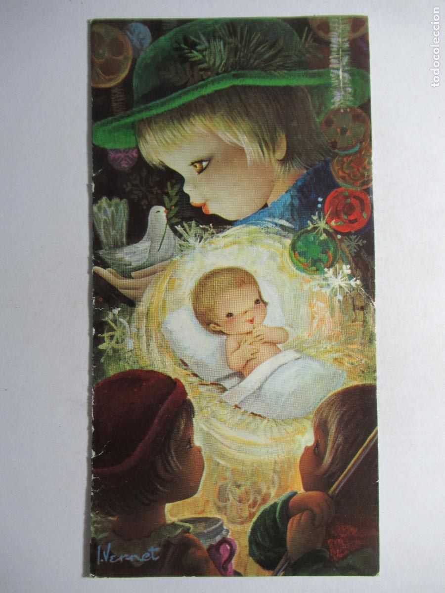 Postales: Postal Navidad - Ilustraci&oacute;n de Vernet - Foto 1