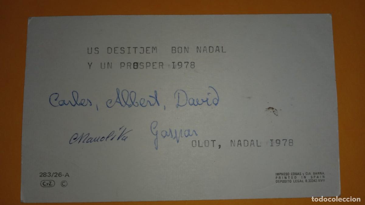 Postales: Felicitaci&oacute;n antigua navidad ** NUCO ** - Foto 2