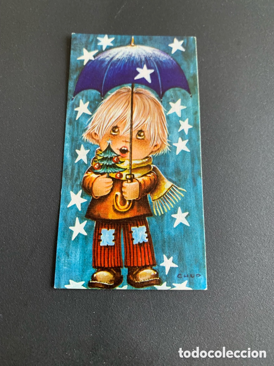 Postales: Postal Navidad. Sencilla. Usada. 9x4 cm - Foto 1