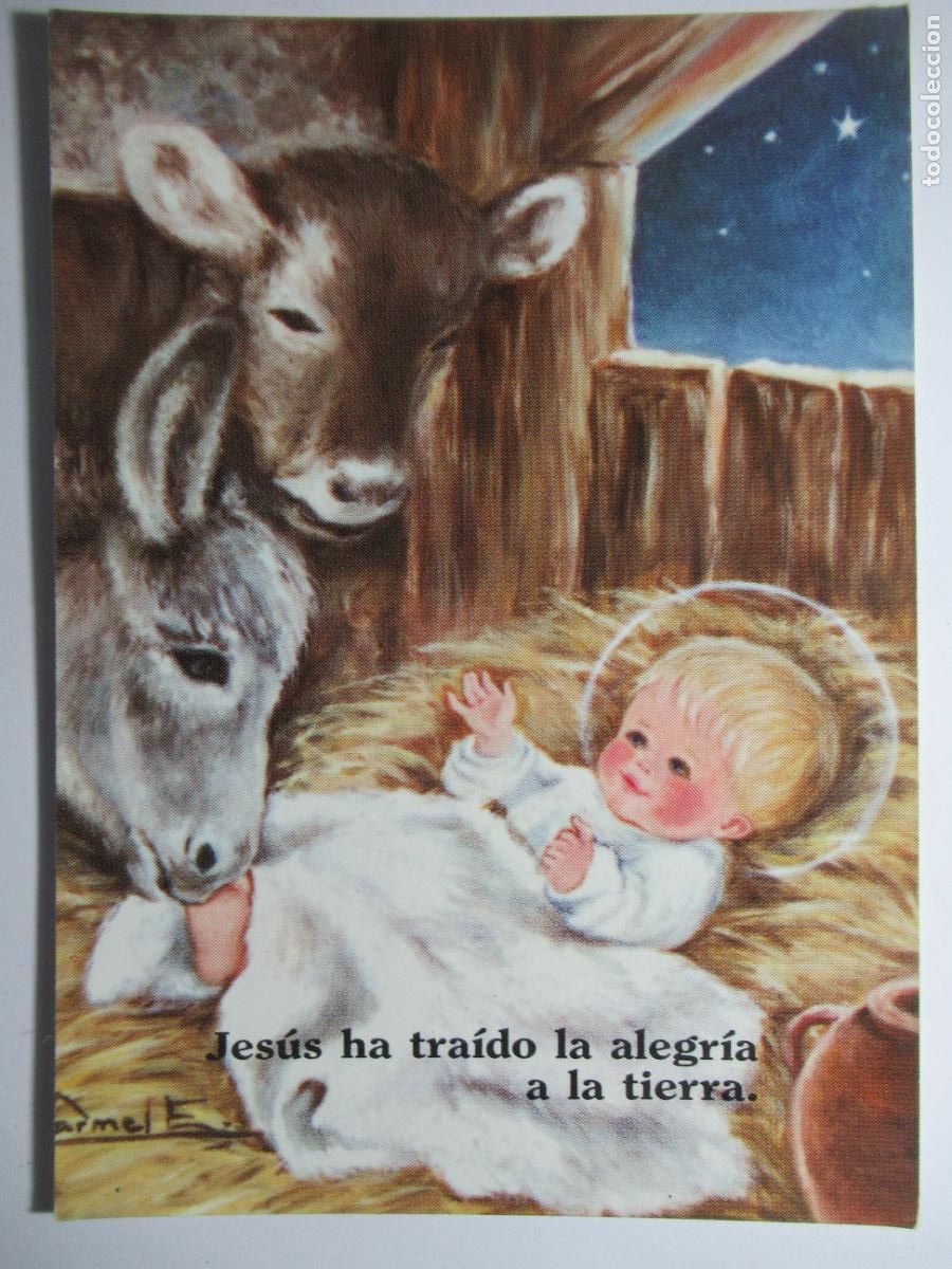 Postales: Postal Nacimiento Jes&uacute;s - Foto 1