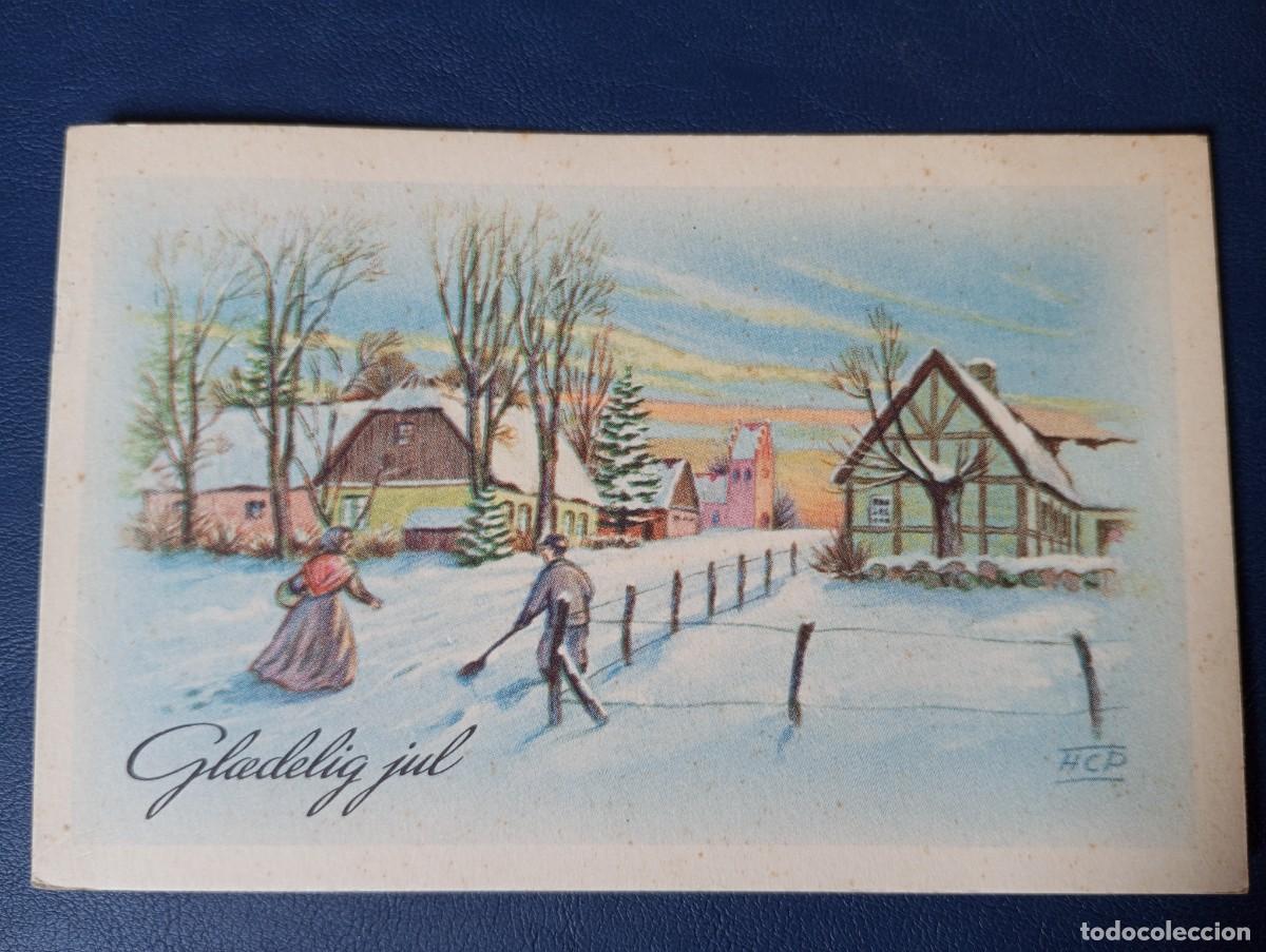 Postales: POSTAL DANESA ,NAVIDAD - Foto 1