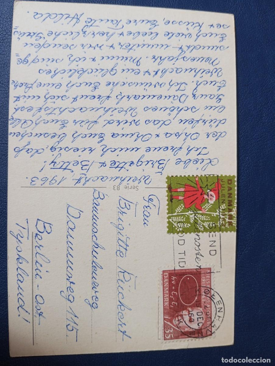 Postales: POSTAL DANESA ,NAVIDAD - Foto 2