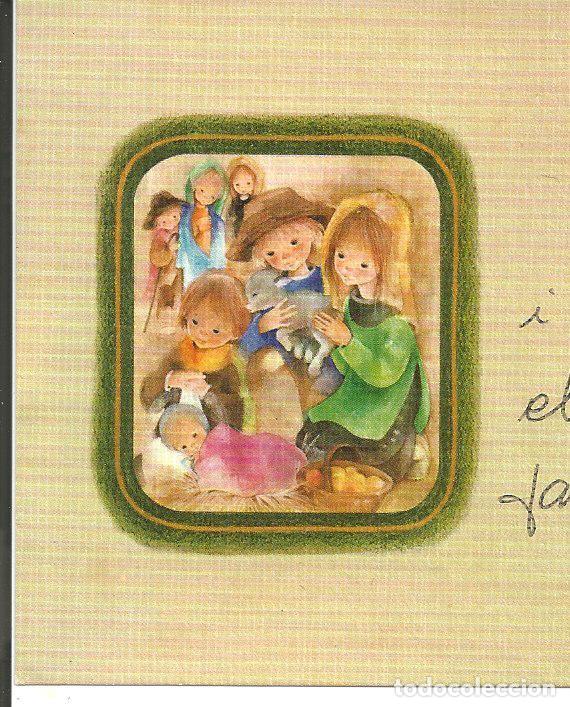Postais: FELICITACION NAVIDAD *ROSER PUIG* - BETLEM 02.22.023.2, 13X9 CM